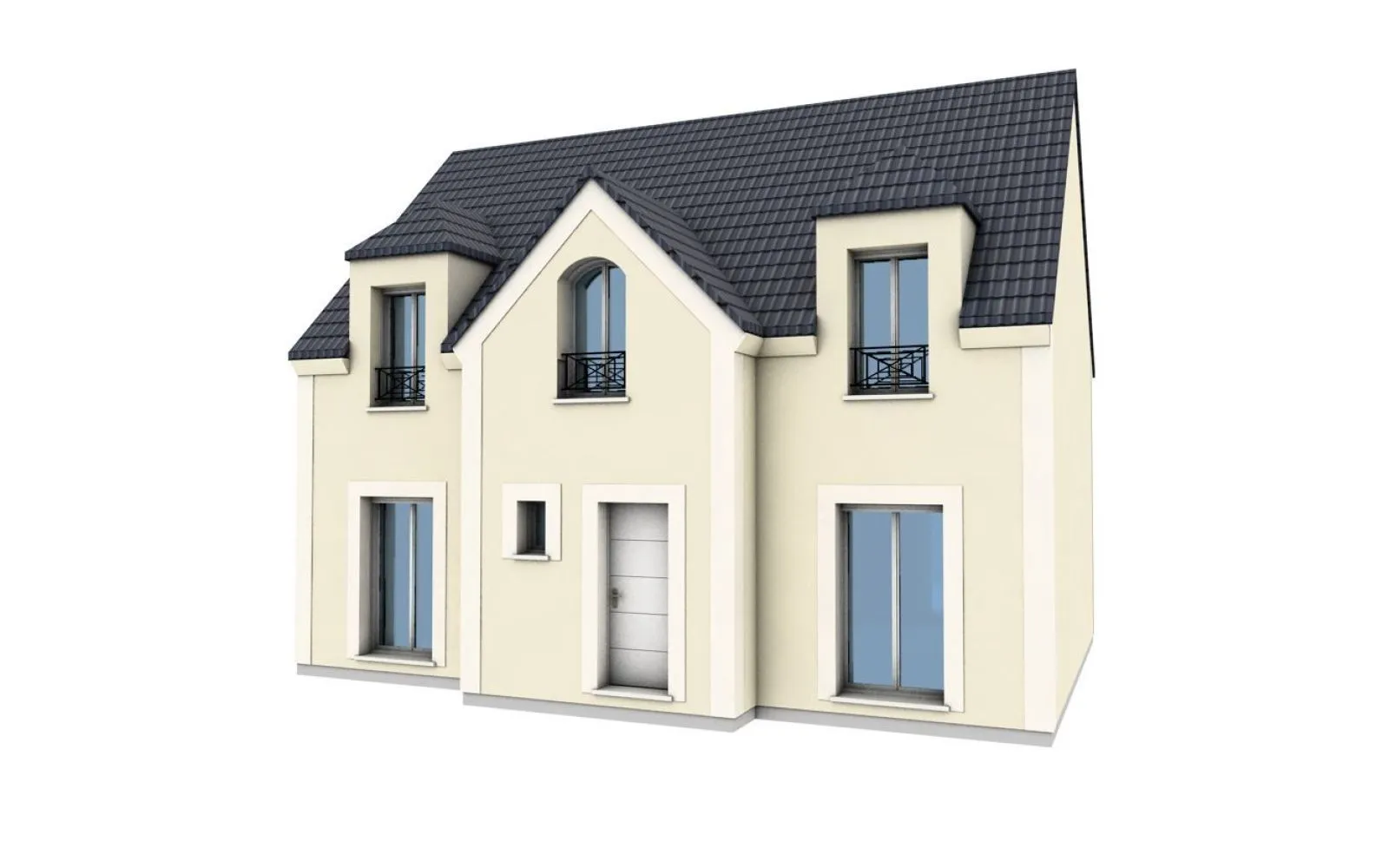 Projet de construction d'une maison 106.02 m² avec terrain à MAULETTE (78) à Maulette — photo 1