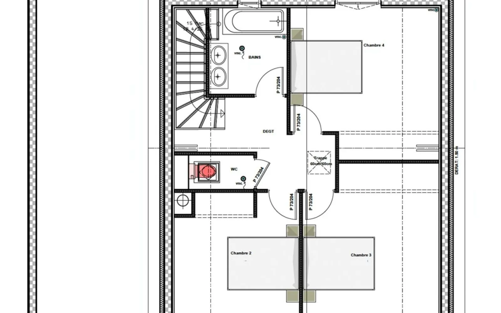 Projet de construction d'une maison 109.47 m² avec terrain à GOSNE (35) à Gosné — photo 4