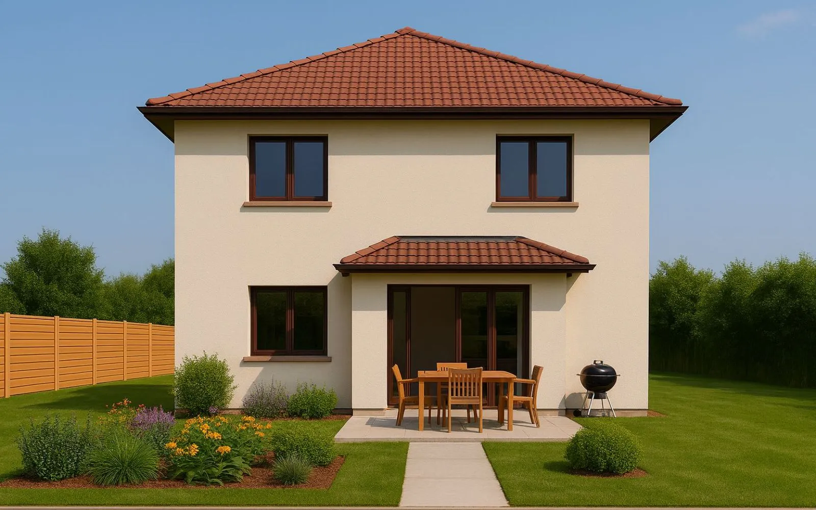 Projet de construction d'une maison 105 m² avec terrain à JOUARS-PONTCHARTRAIN (78) à Jouars-Pontchartrain — photo 2