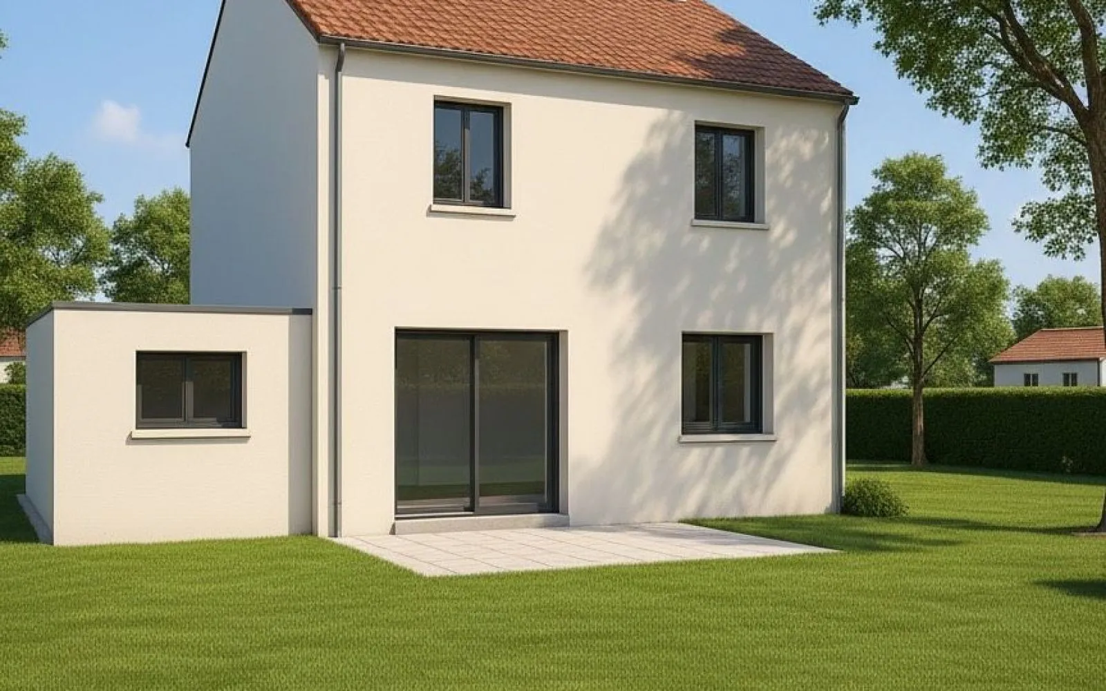 Projet de construction d'une maison 110 m² avec terrain à JOUARS-PONTCHARTRAIN (78) à Jouars-Pontchartrain — photo 1