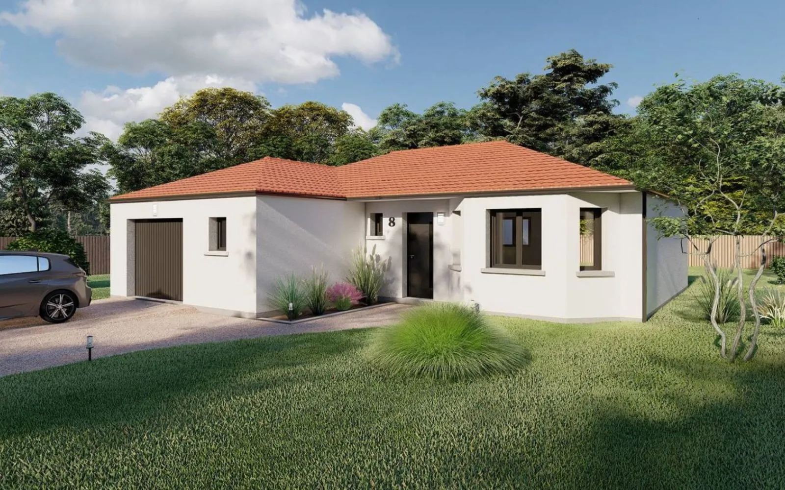Projet de construction d'une maison 89.6 m² avec terrain à SAINT-REMY-EN-MAUGES (49) à Saint-Rémy-en-Mauges — photo 1