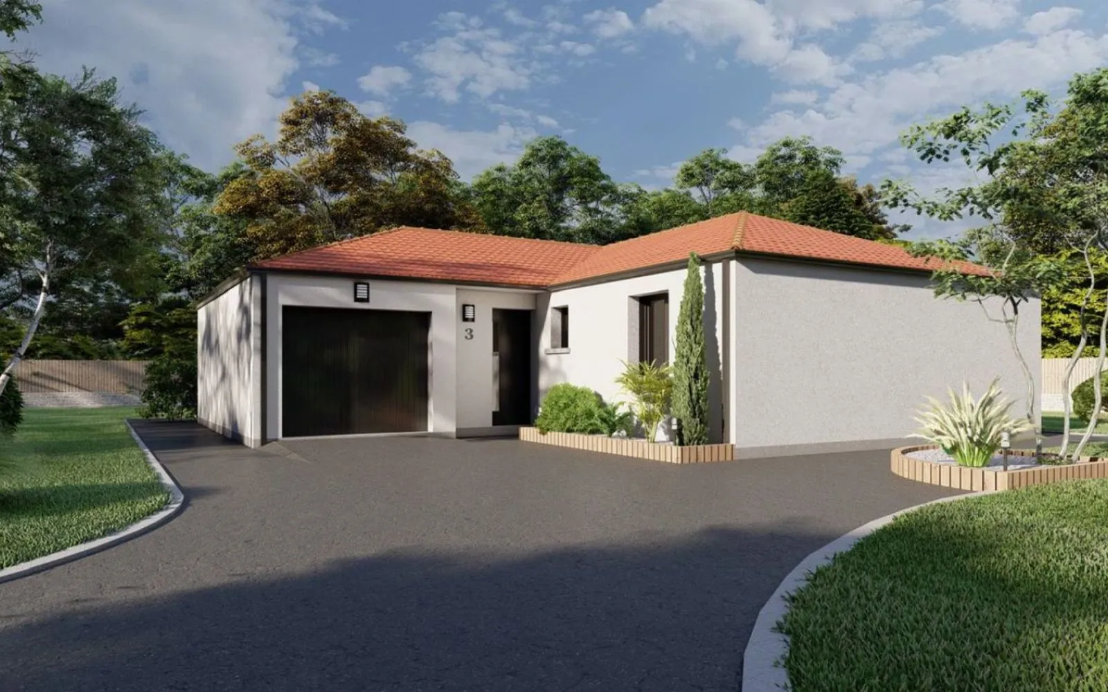 Projet de construction d'une maison 71.42 m² avec terrain à GESTE (49) à Gesté — photo 2