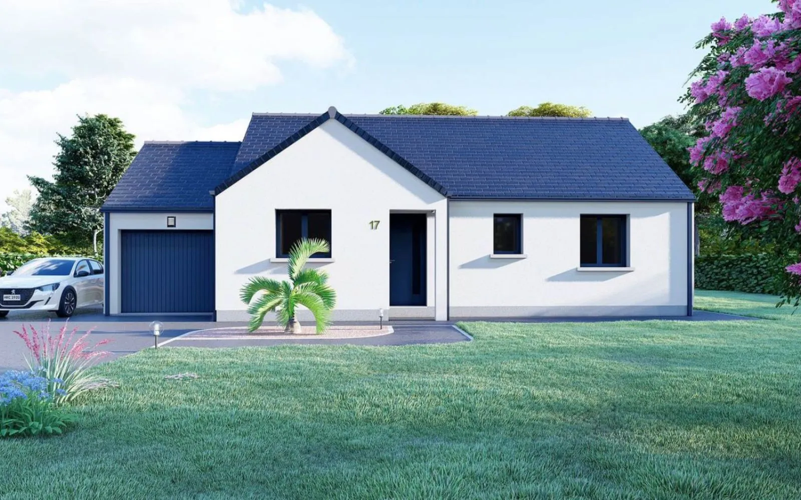 Projet de construction d'une maison 71.75 m² avec terrain à TREILLIERES (44) à Treillières — photo 1