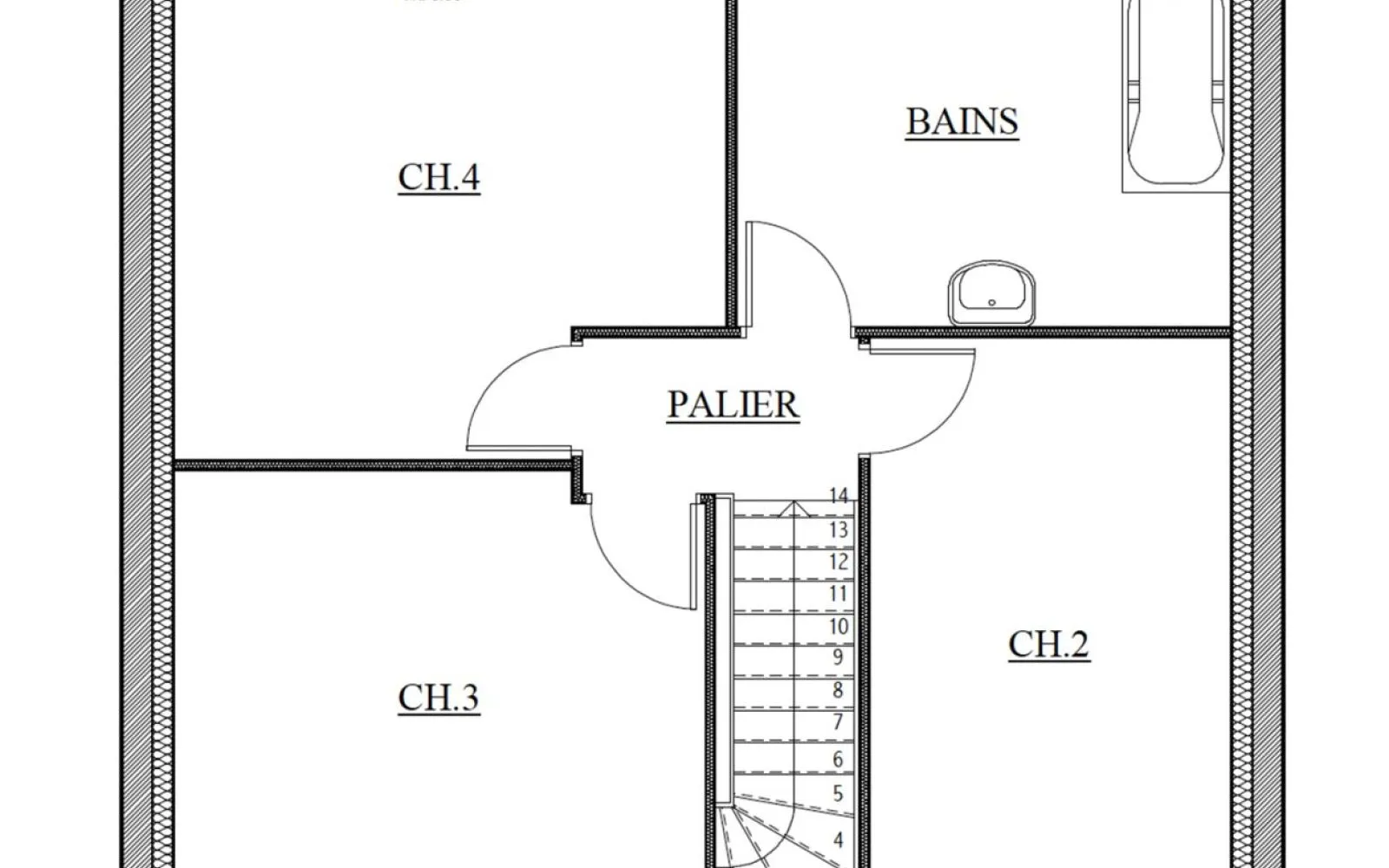 Projet de construction d'une maison 93.5 m² avec terrain à ROUANS (44) à Rouans — photo 3