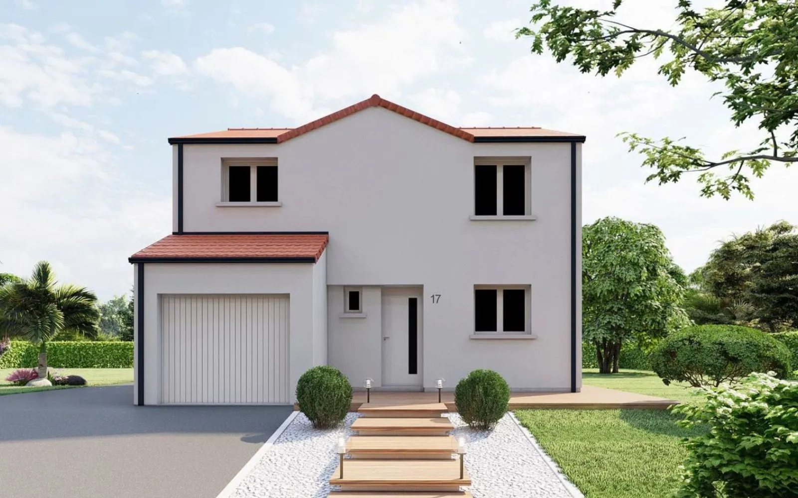 Projet de construction d'une maison 98.79 m² avec terrain à APREMONT (85) à Apremont — photo 2