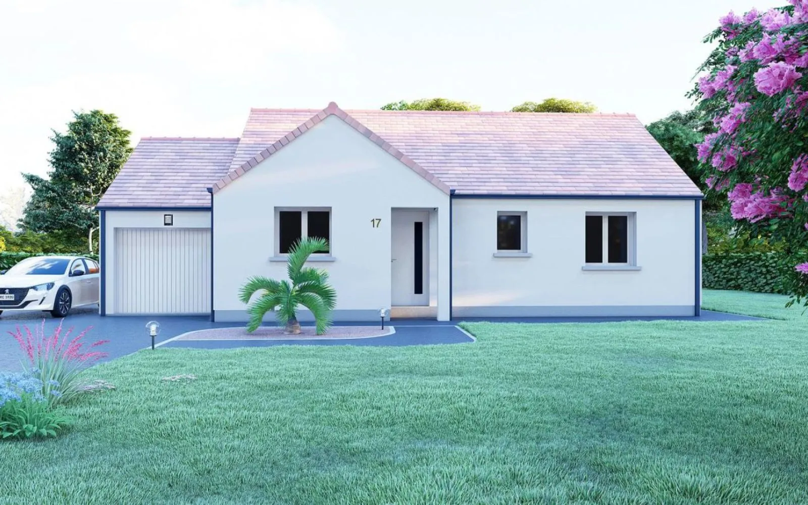 Projet de construction d'une maison 71.75 m² avec terrain à APREMONT (85) à Apremont — photo 1