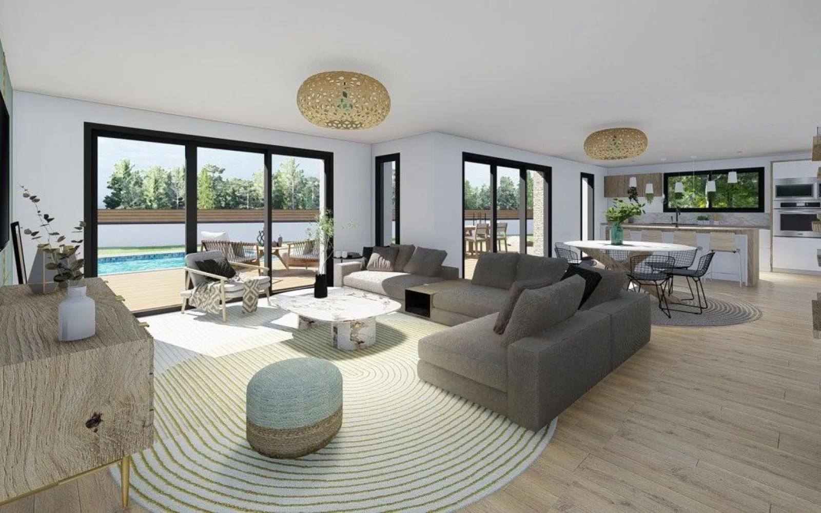 Projet de construction d'une maison 143 m² avec terrain à LOCTUDY (29) à Loctudy — photo 4