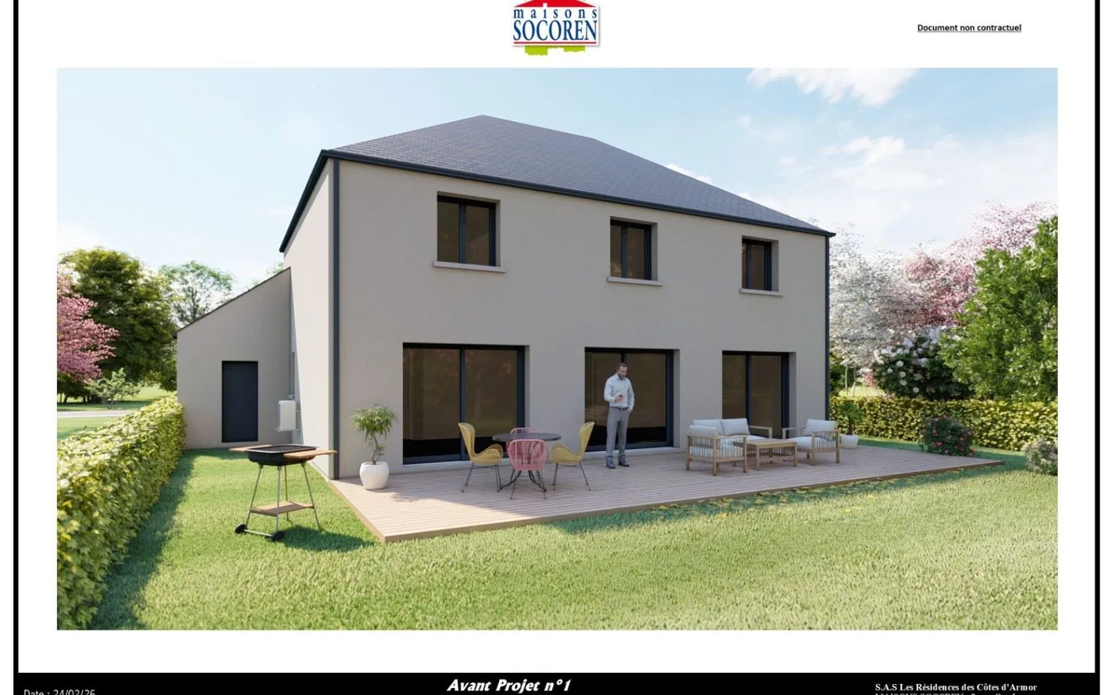 Projet de construction d'une maison 179 m² avec terrain à PLENEUF-VAL-ANDRE (22) à Pléneuf-Val-André — photo 2