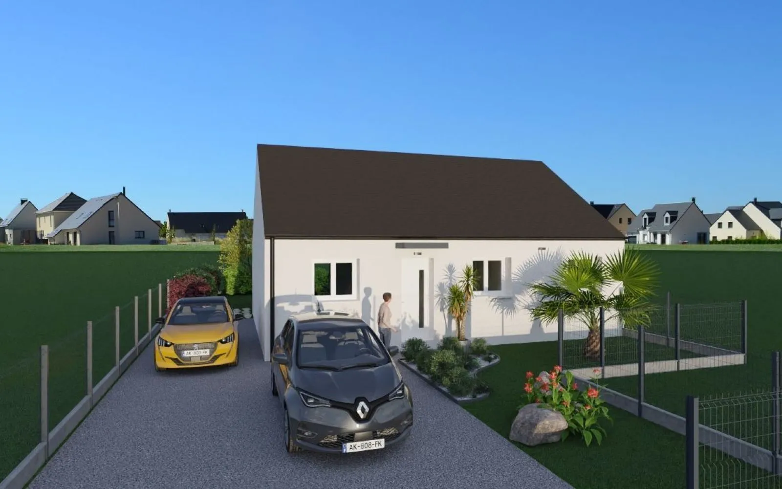 Projet de construction d'une maison 72 m² avec terrain à LIVRE-SUR-CHANGEON (35) à Livré-sur-Changeon — photo 1