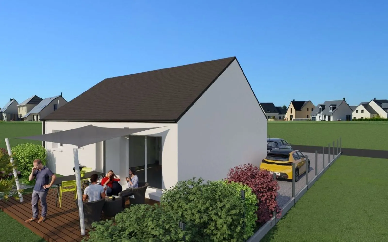 Projet de construction d'une maison 72 m² avec terrain à LIVRE-SUR-CHANGEON (35) à Livré-sur-Changeon — photo 2