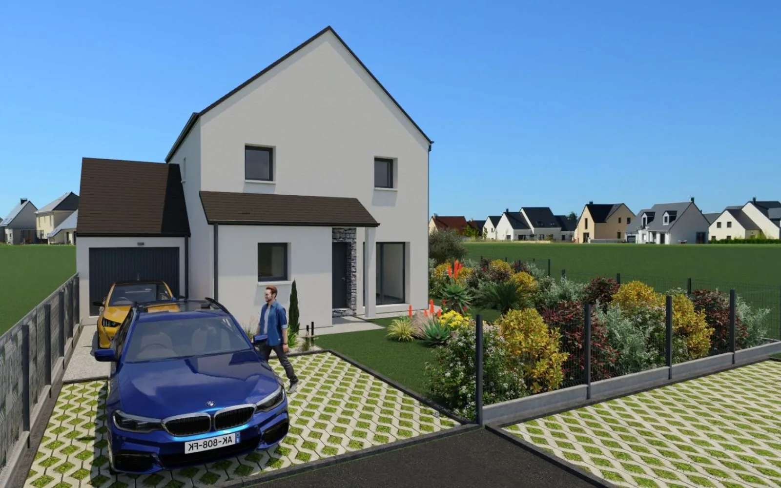 Projet de construction d'une maison 107 m² avec terrain à GUIPEL (35) à Guipel — photo 1