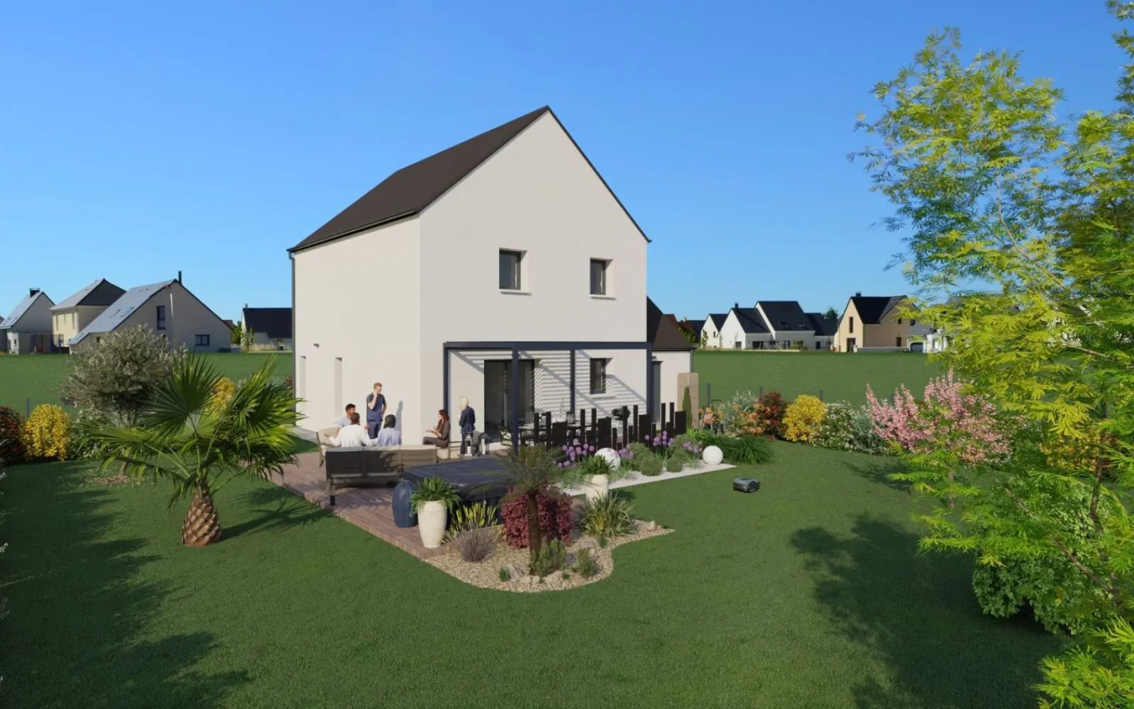 Projet de construction d'une maison 107 m² avec terrain à GUIPEL (35) à Guipel — photo 2