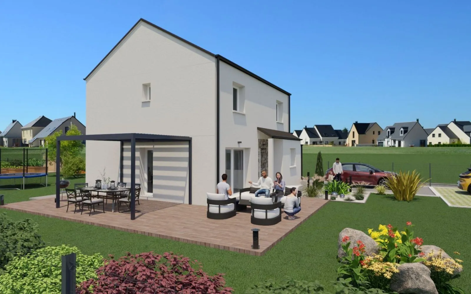 Projet de construction d'une maison 110 m² avec terrain à LIVRE-SUR-CHANGEON (35) à Livré-sur-Changeon — photo 1
