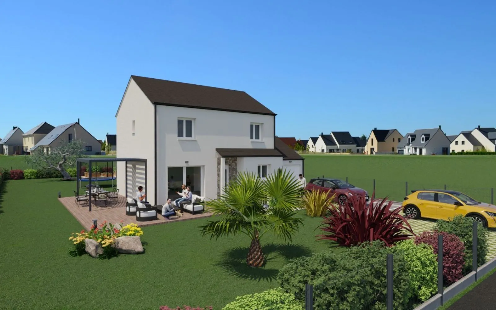 Projet de construction d'une maison 110 m² avec terrain à LIVRE-SUR-CHANGEON (35) à Livré-sur-Changeon — photo 2