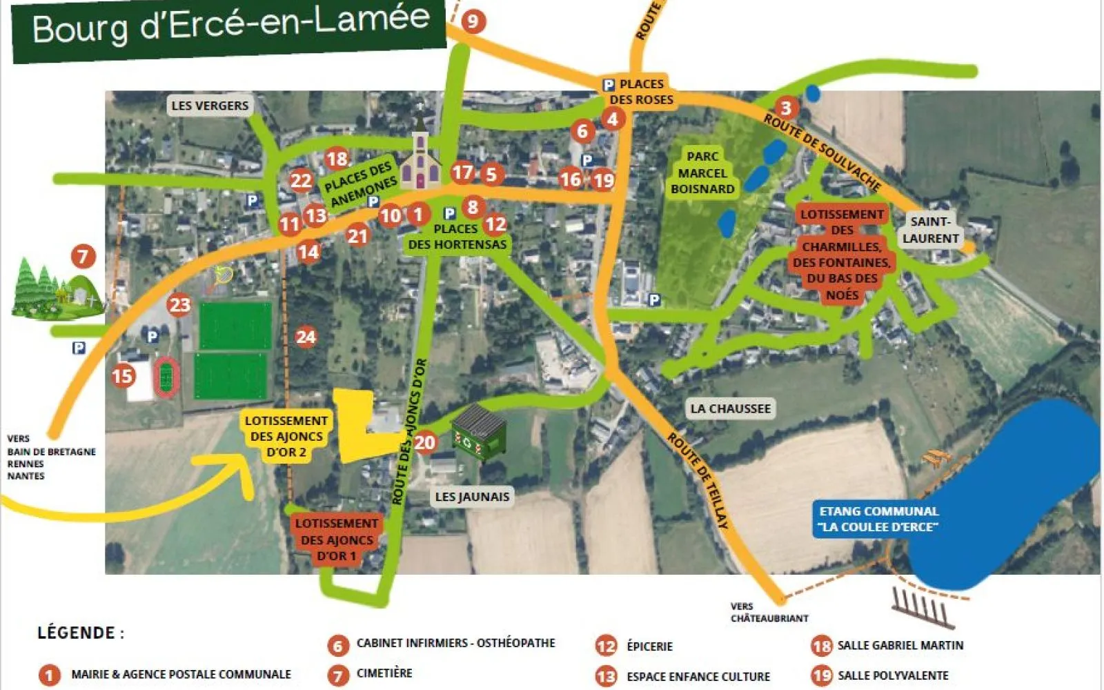 Terrain à bâtir de 300 m² à ERCE-EN-LAMEE (35) à Ercé-en-Lamée — photo 1
