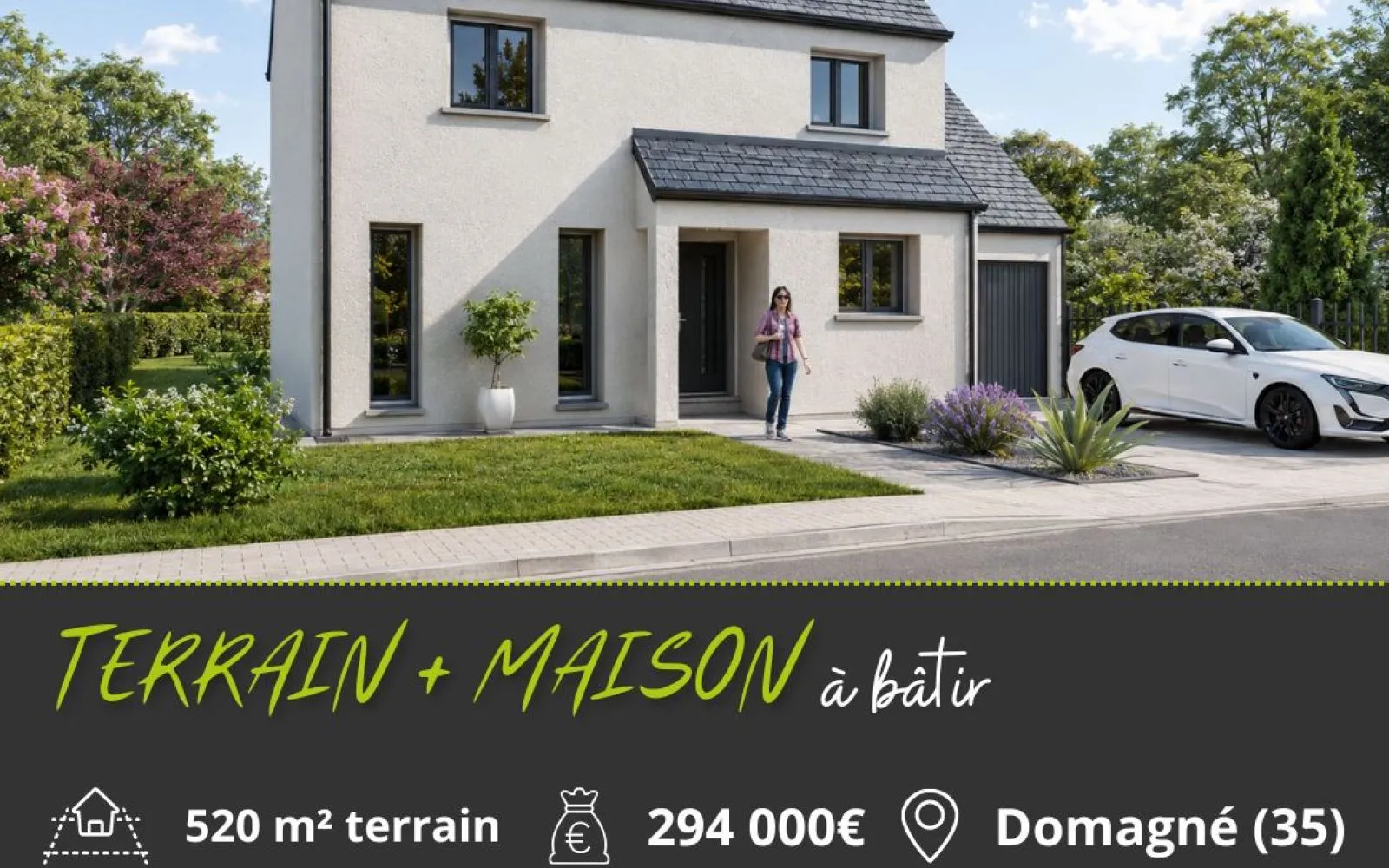 Projet de construction d'une maison 108 m² avec terrain à DOMLOUP (35) à Domloup — photo 7