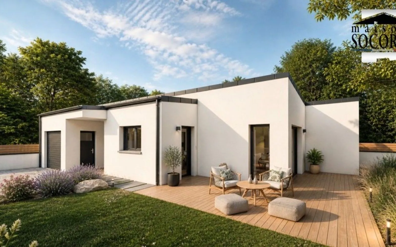 Projet de construction d'une maison 95 m² avec terrain à LOCTUDY (29) à Loctudy — photo 1
