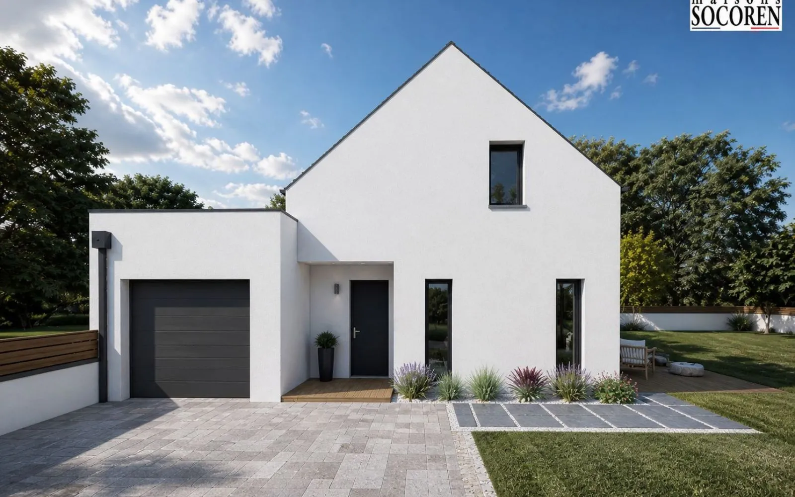 Projet de construction d'une maison 90 m² avec terrain à BENODET (29) à Bénodet — photo 1