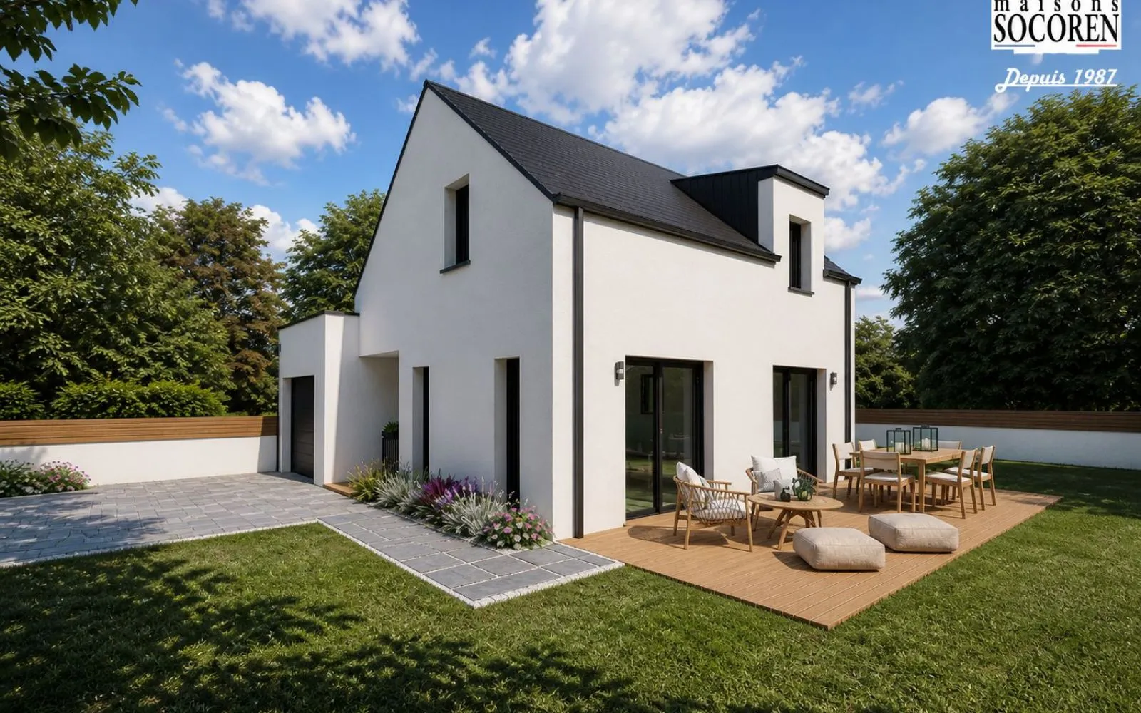 Projet de construction d'une maison 90 m² avec terrain à BENODET (29) à Bénodet — photo 2