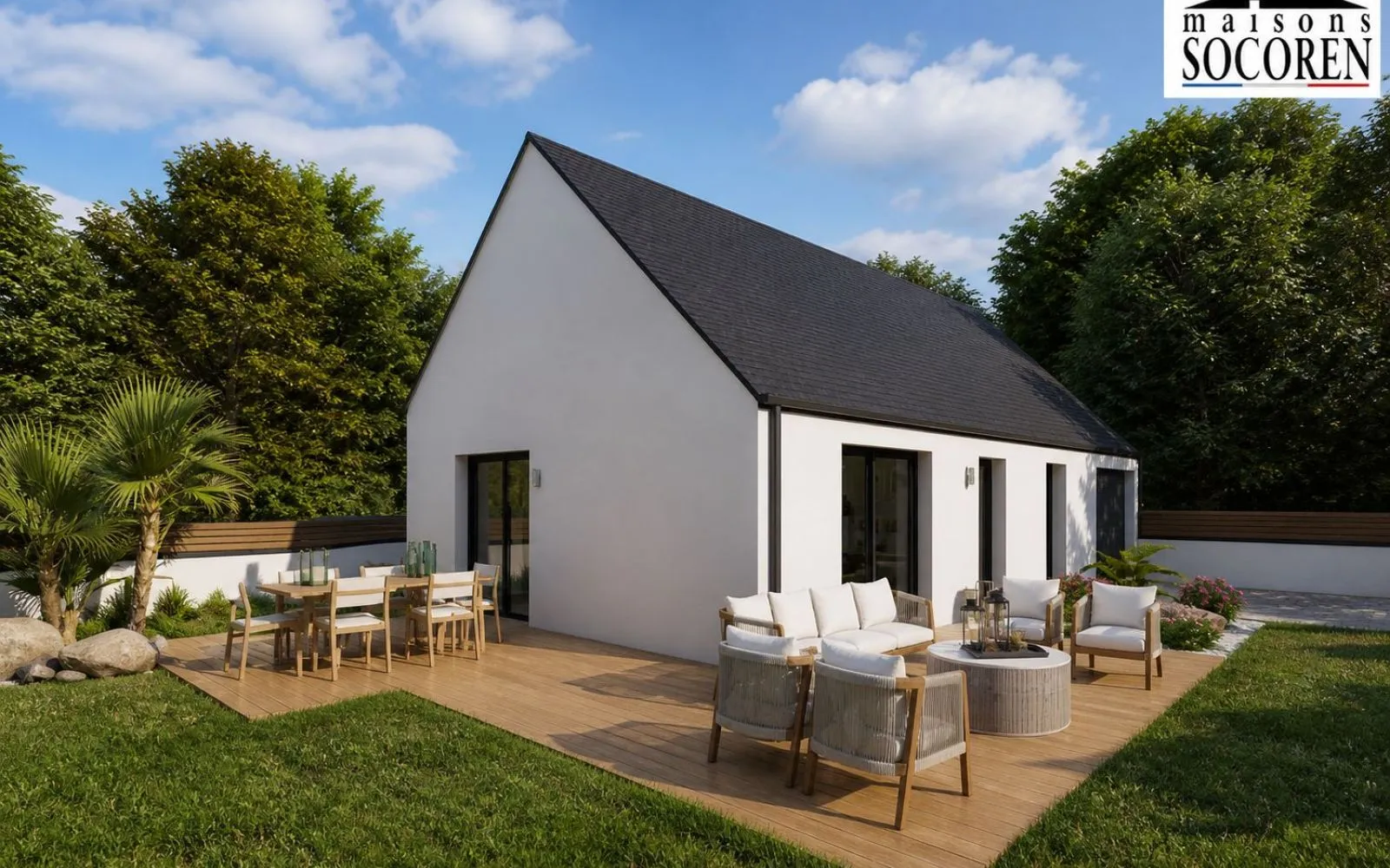 Projet de construction d'une maison 70 m² avec terrain à BRIEC (29) à Briec — photo 2