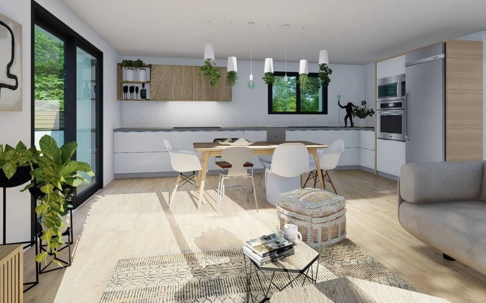 Projet de construction d'une maison 70 m² avec terrain à BRIEC (29) à Briec — photo 3