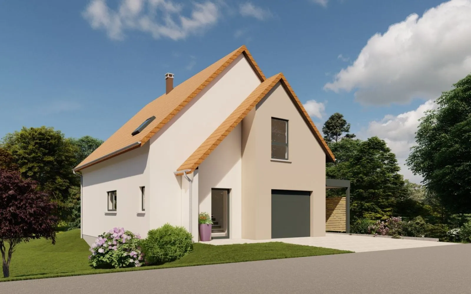 Projet de construction d'une maison 111 m² avec terrain à ECKWERSHEIM (67) à Eckwersheim — photo 1