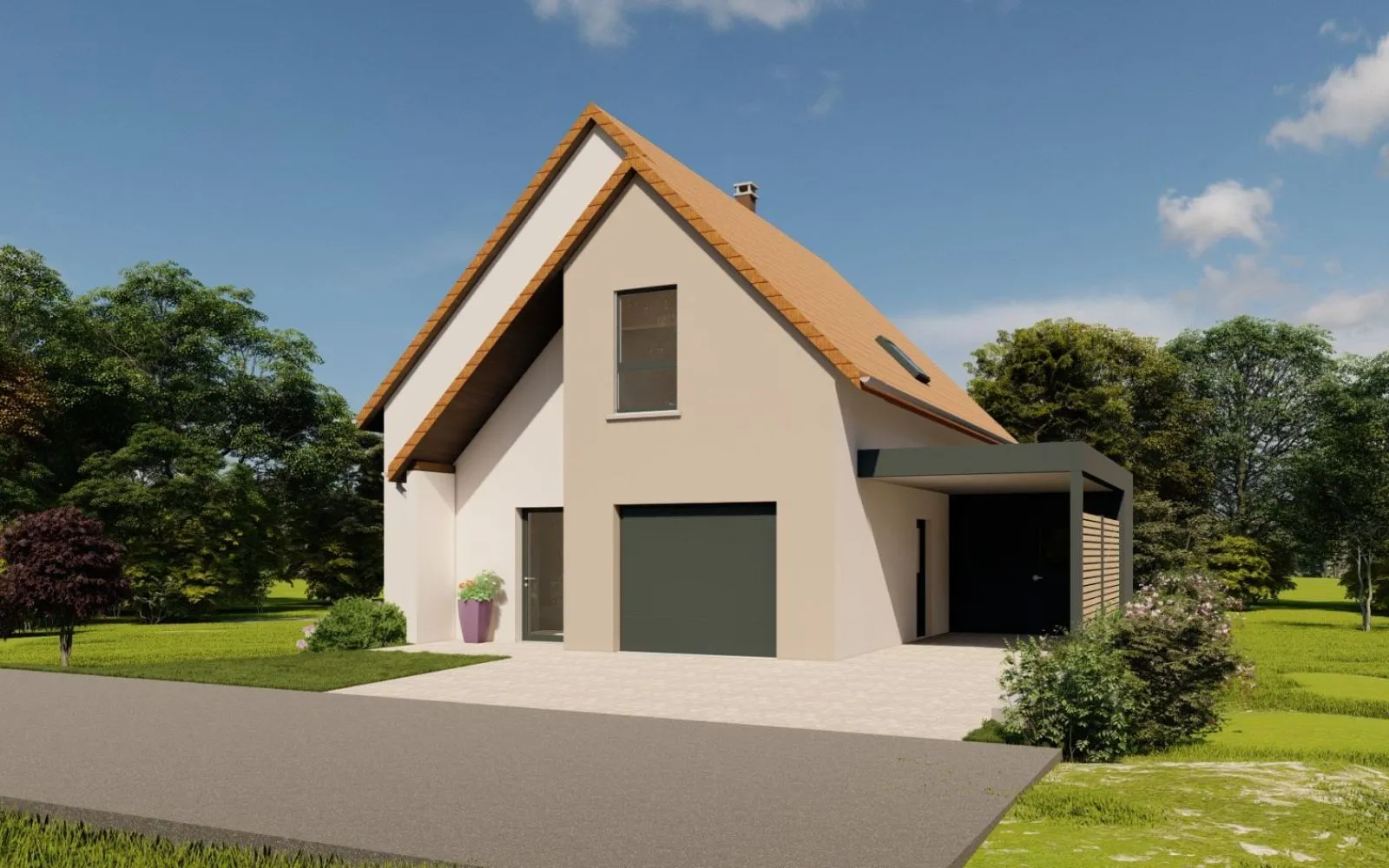 Projet de construction d'une maison 111 m² avec terrain à ECKWERSHEIM (67) à Eckwersheim — photo 2