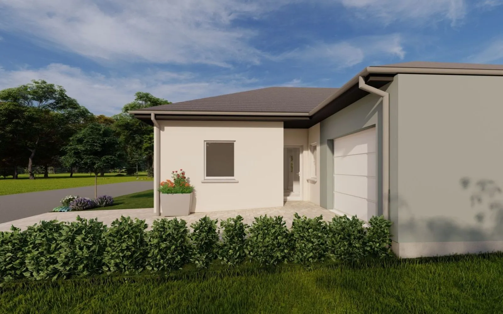 Projet de construction d'une maison plain pied de 96 m² avec terrain à GRIES (67) à Gries — photo 2