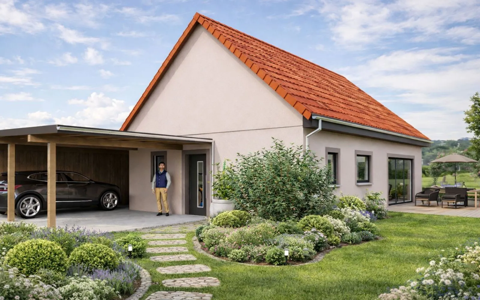 Projet de construction d'une maison 79 m² avec terrain à TURCKHEIM (68) à Turckheim — photo 1