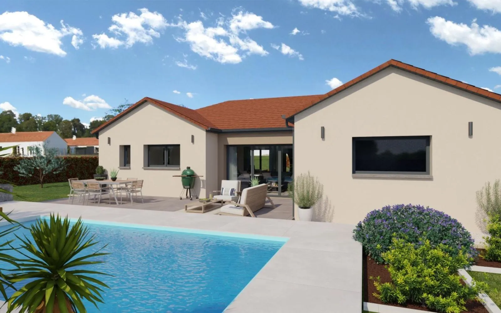 Projet de construction d'une maison 100 m² avec terrain à MAGNY-COURS (58) à Magny-Cours — photo 4