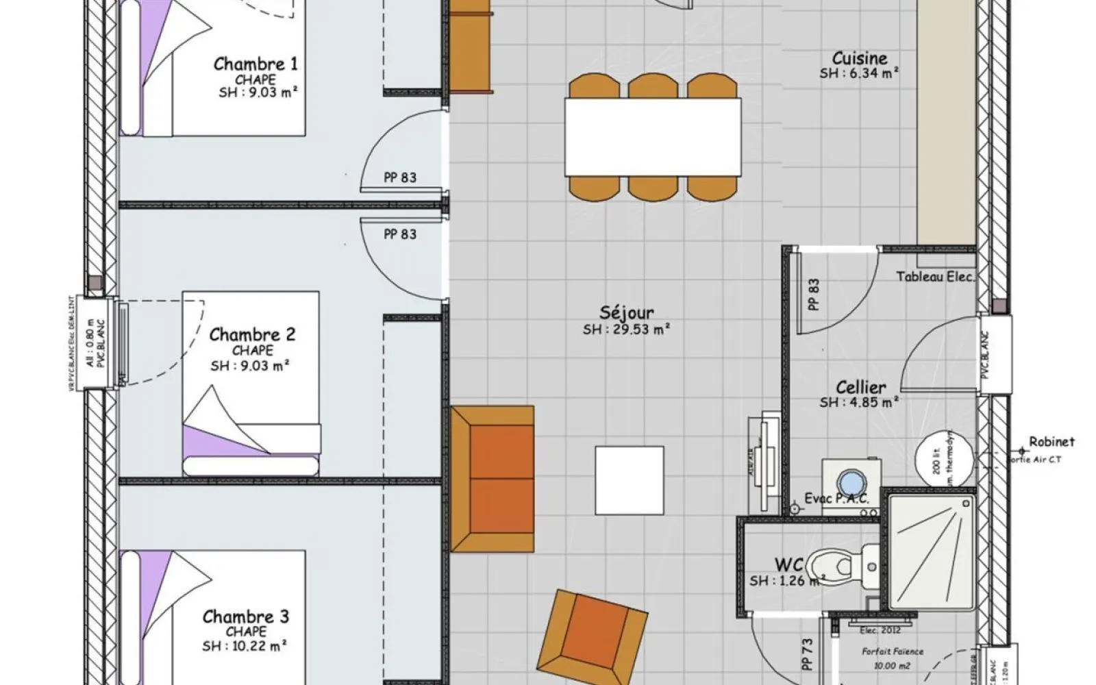 Projet de construction d'une maison 75 m² avec terrain à MAGNY-COURS (58) à Magny-Cours — photo 3
