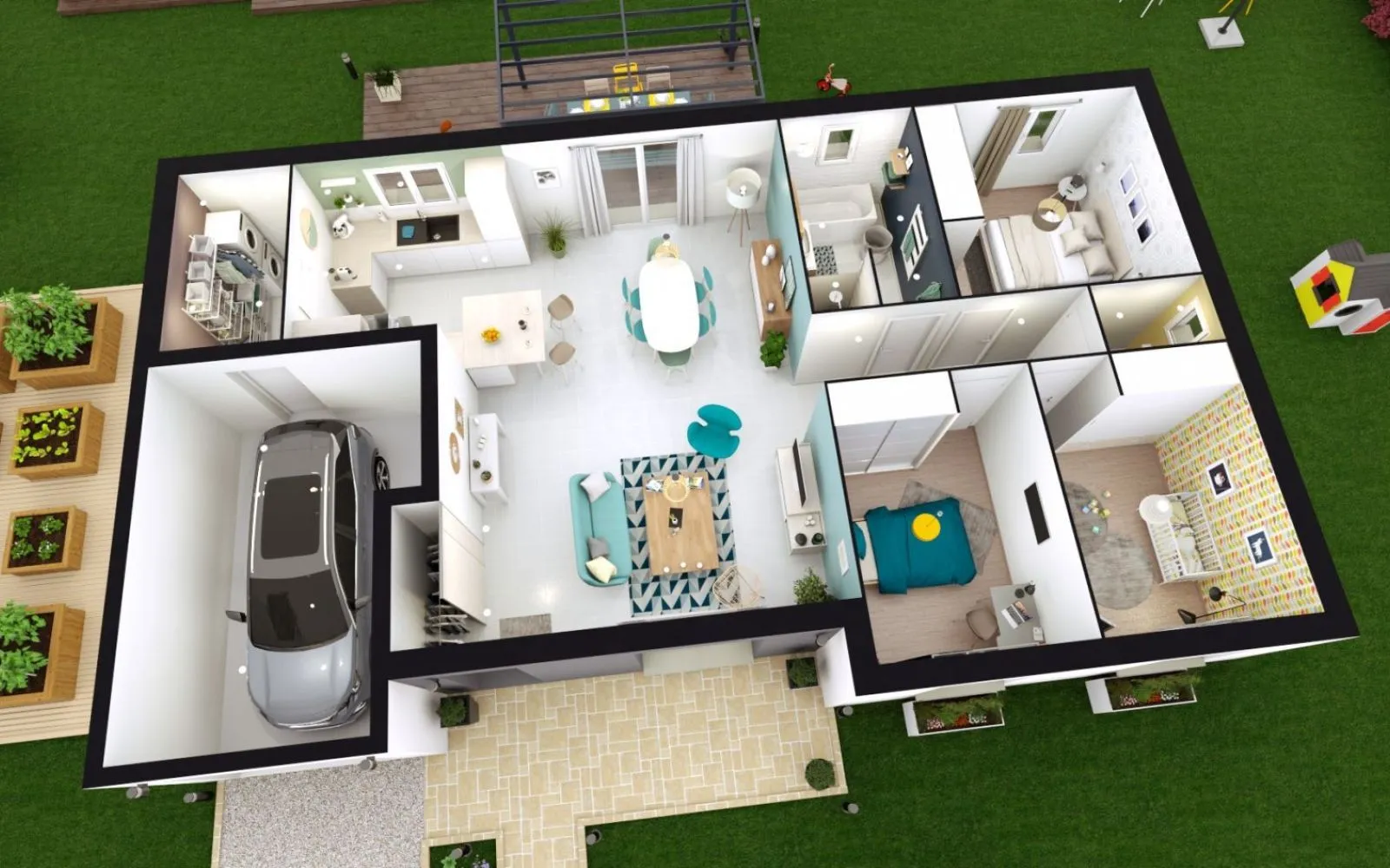Projet de construction d'une maison 90 m² avec terrain à MAGNY-COURS (58) à Magny-Cours — photo 7
