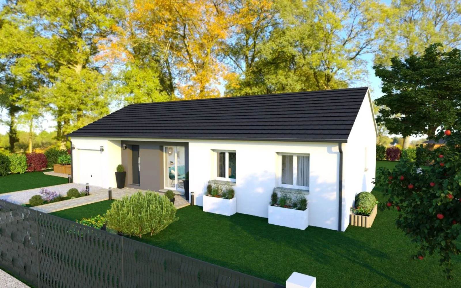 Projet de construction d'une maison 90 m² avec terrain à MAGNY-COURS (58) à Magny-Cours — photo 2