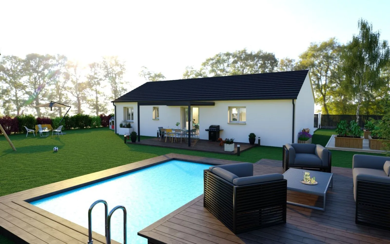 Projet de construction d'une maison 90 m² avec terrain à MAGNY-COURS (58) à Magny-Cours — photo 3