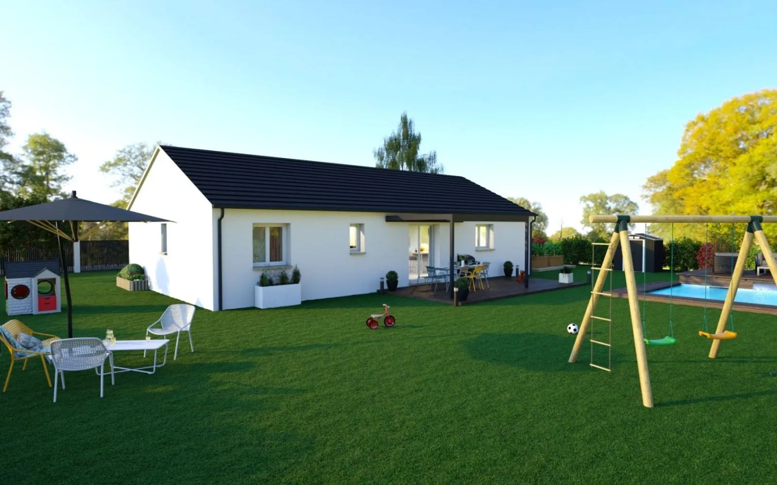 Projet de construction d'une maison 90 m² avec terrain à MAGNY-COURS (58) à Magny-Cours — photo 4