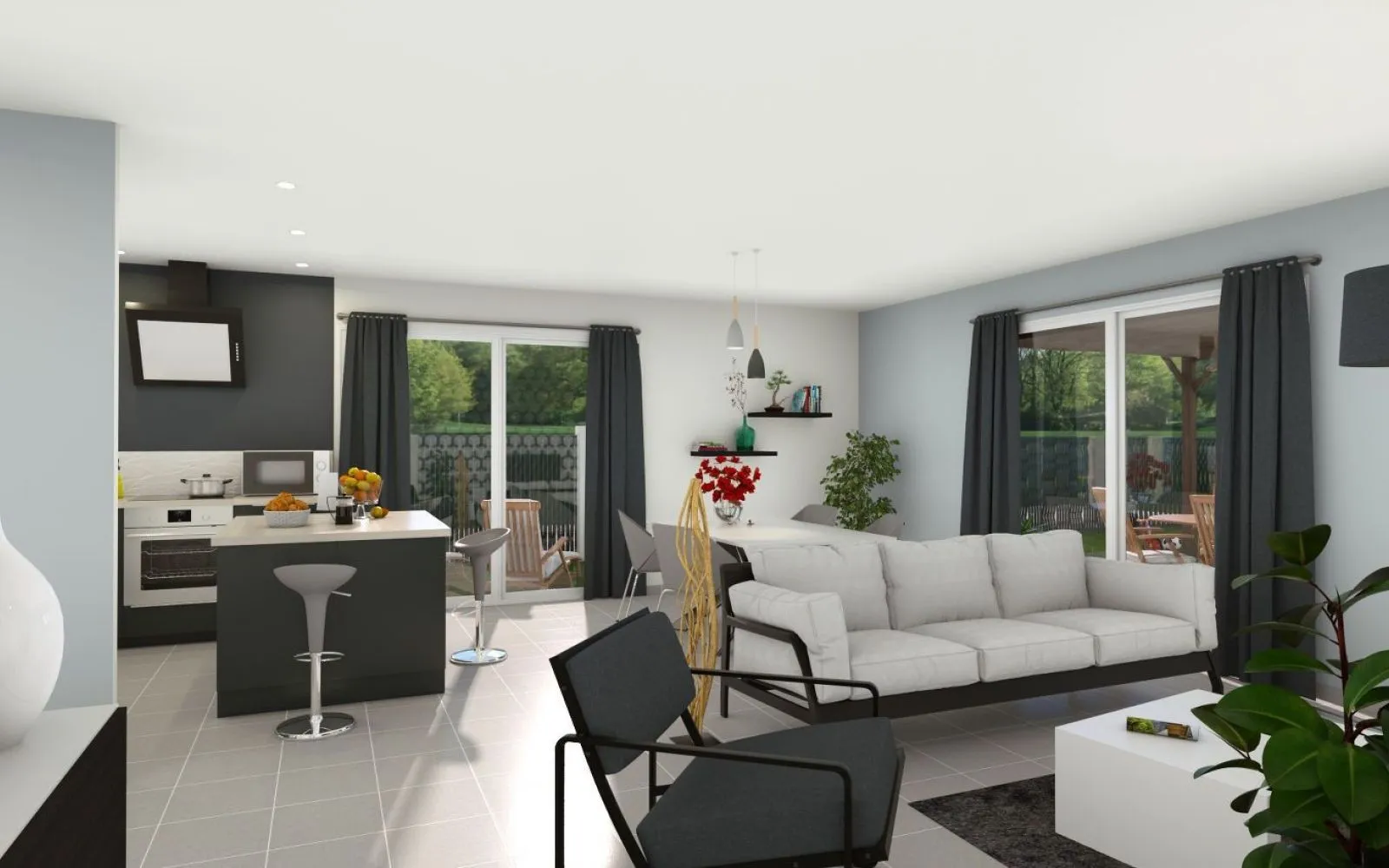 Projet de construction d'une maison 101 m² avec terrain à MAGNY-COURS (58) à Magny-Cours — photo 4