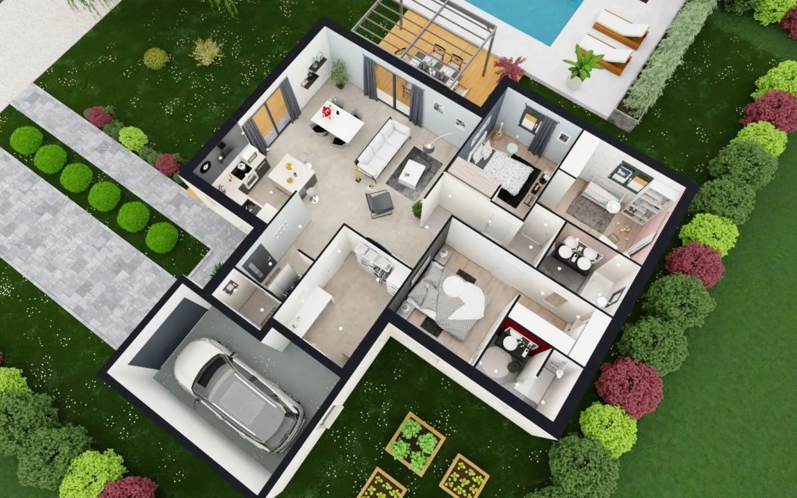 Projet de construction d'une maison 101 m² avec terrain à MAGNY-COURS (58) à Magny-Cours — photo 6