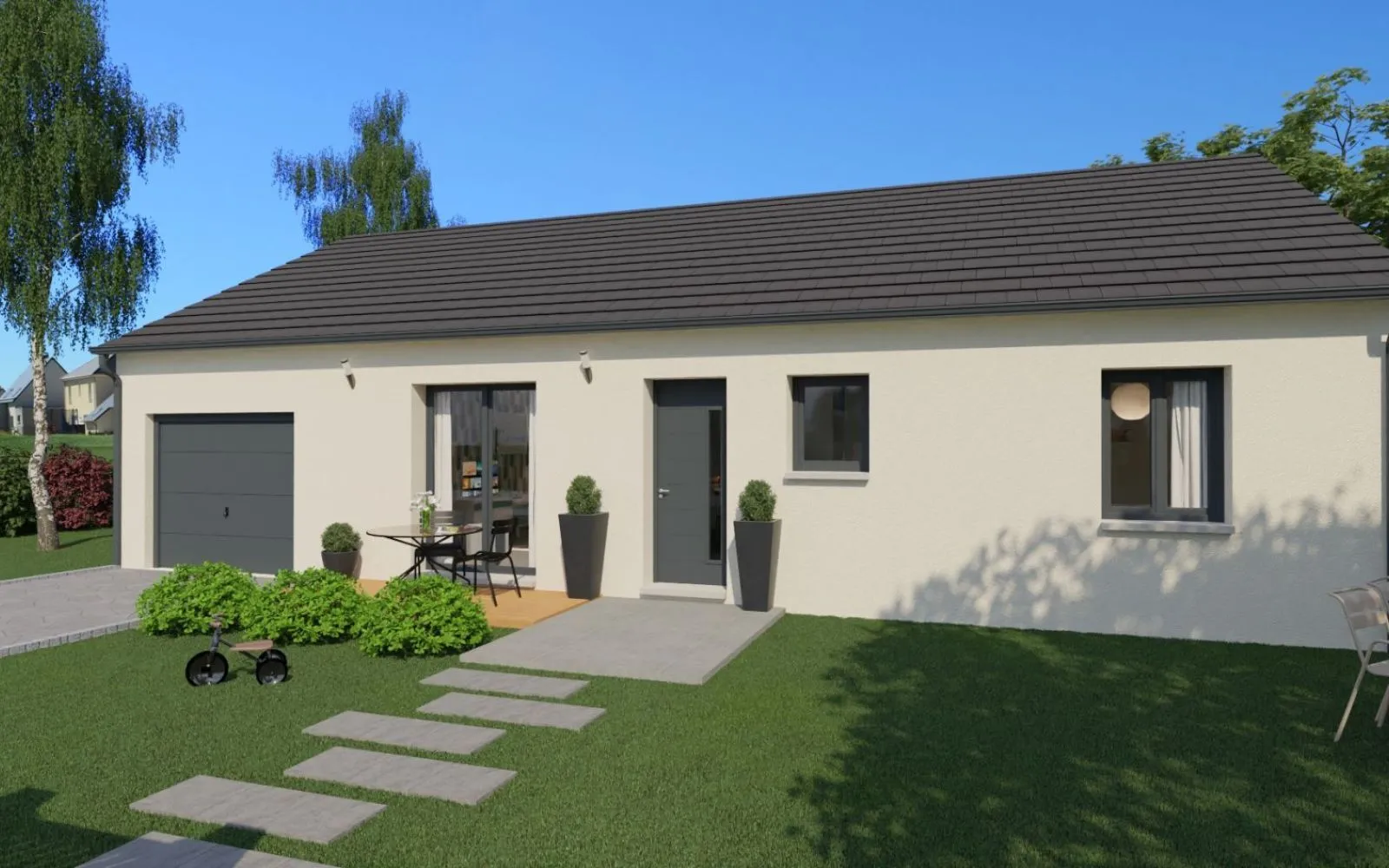Projet de construction d'une maison 90 m² avec terrain à MAGNY-COURS (58) à Magny-Cours — photo 2