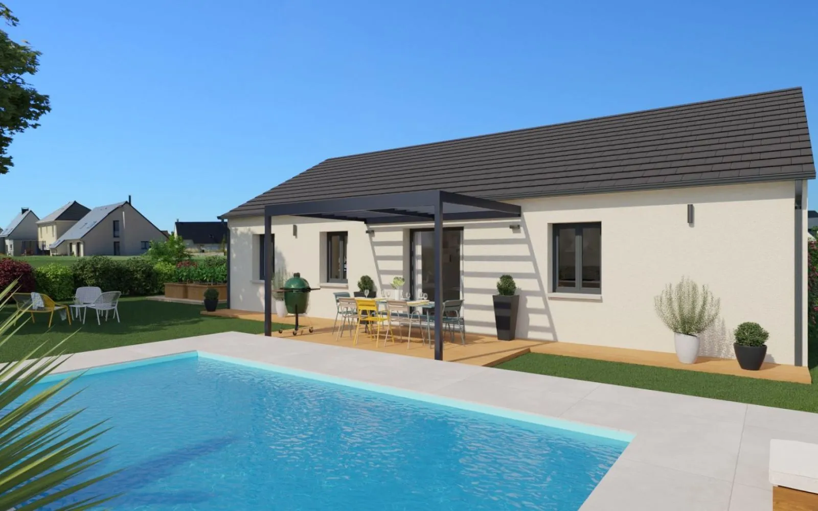 Projet de construction d'une maison 90 m² avec terrain à MAGNY-COURS (58) à Magny-Cours — photo 3