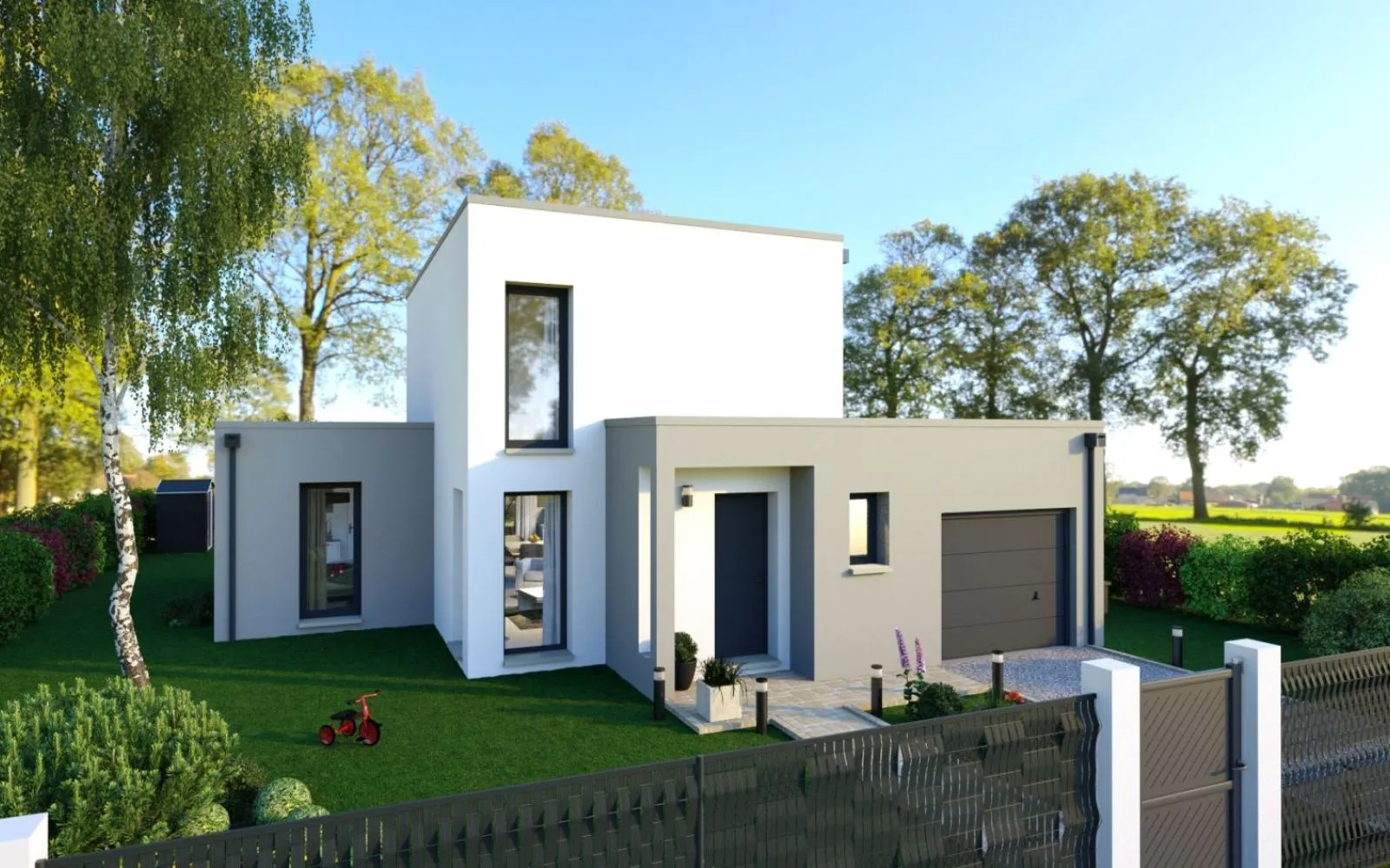 Projet de construction d'une maison 99 m² avec terrain à AUBIERE (63) à Aubière — photo 1