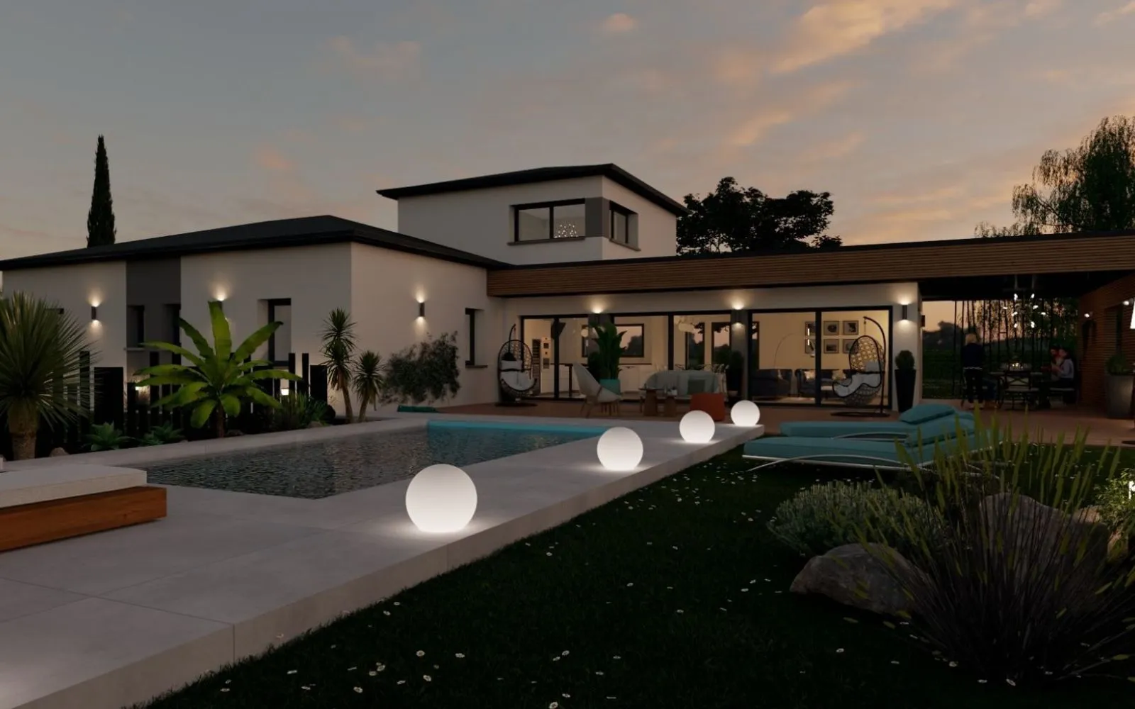 Projet de construction d'une maison 143 m² avec terrain à MAGNY-COURS (58) à Magny-Cours — photo 1