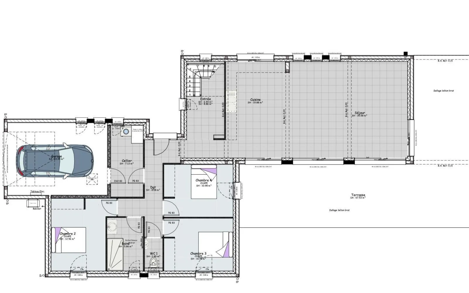 Projet de construction d'une maison 143 m² avec terrain à MAGNY-COURS (58) à Magny-Cours — photo 2