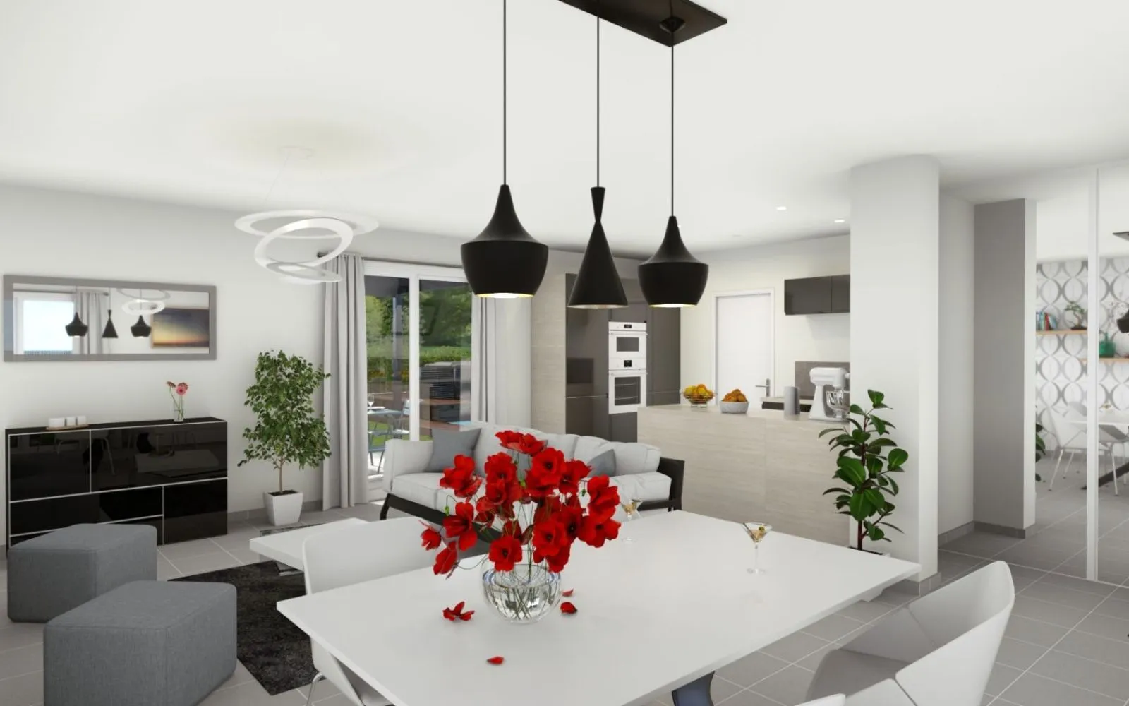 Projet de construction d'une maison 102 m² avec terrain à AUBIERE (63) à Aubière — photo 3