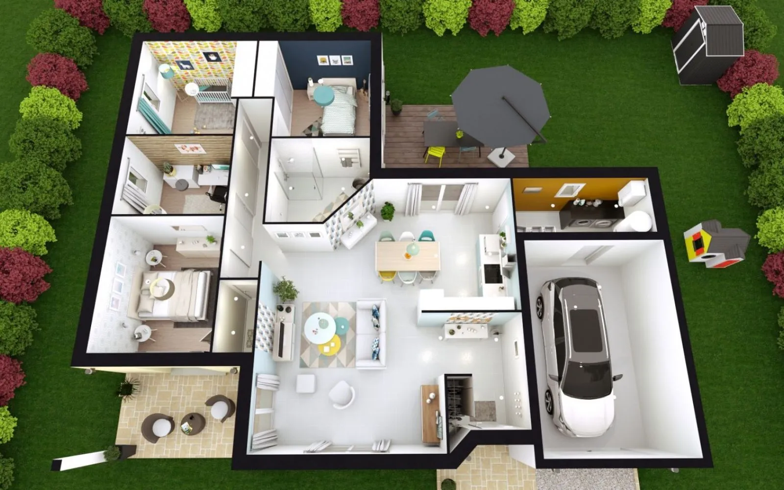 Projet de construction d'une maison 99 m² avec terrain à MAGNY-COURS (58) à Magny-Cours — photo 5