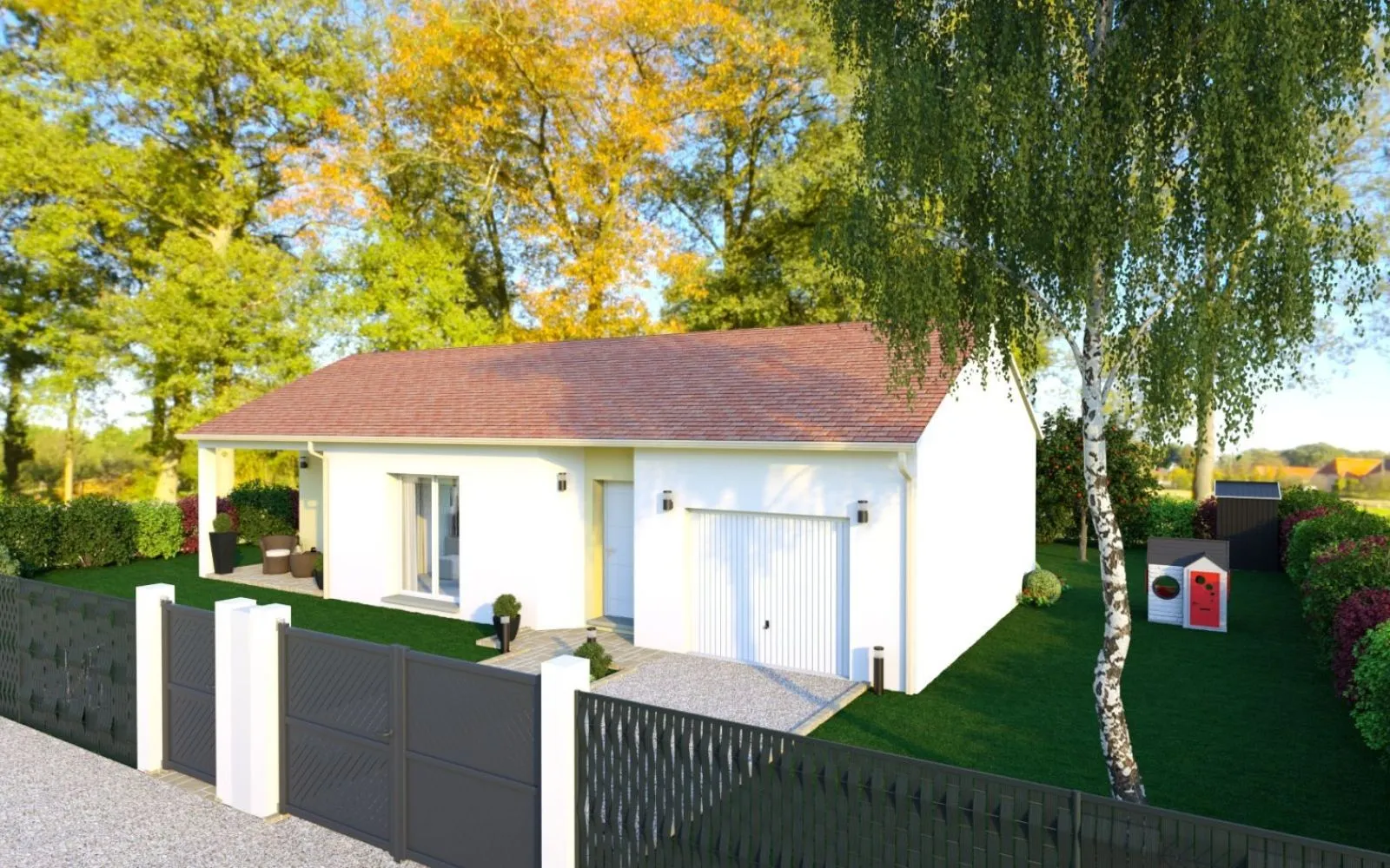 Projet de construction d'une maison 99 m² avec terrain à MAGNY-COURS (58) à Magny-Cours — photo 2