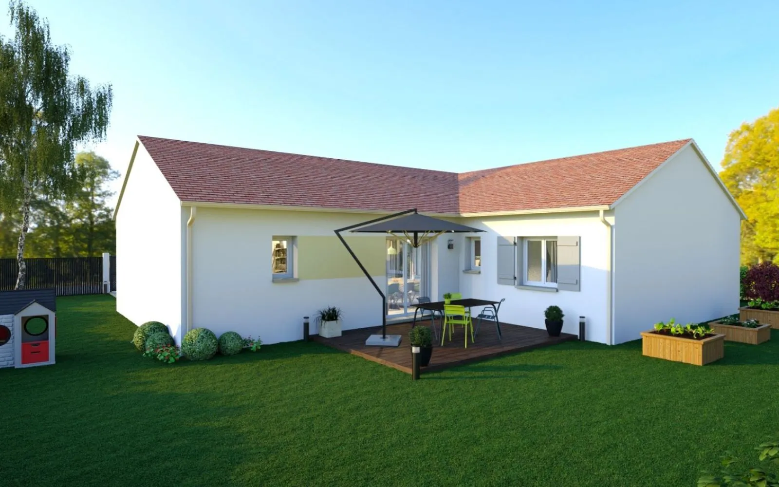 Projet de construction d'une maison 99 m² avec terrain à MAGNY-COURS (58) à Magny-Cours — photo 3