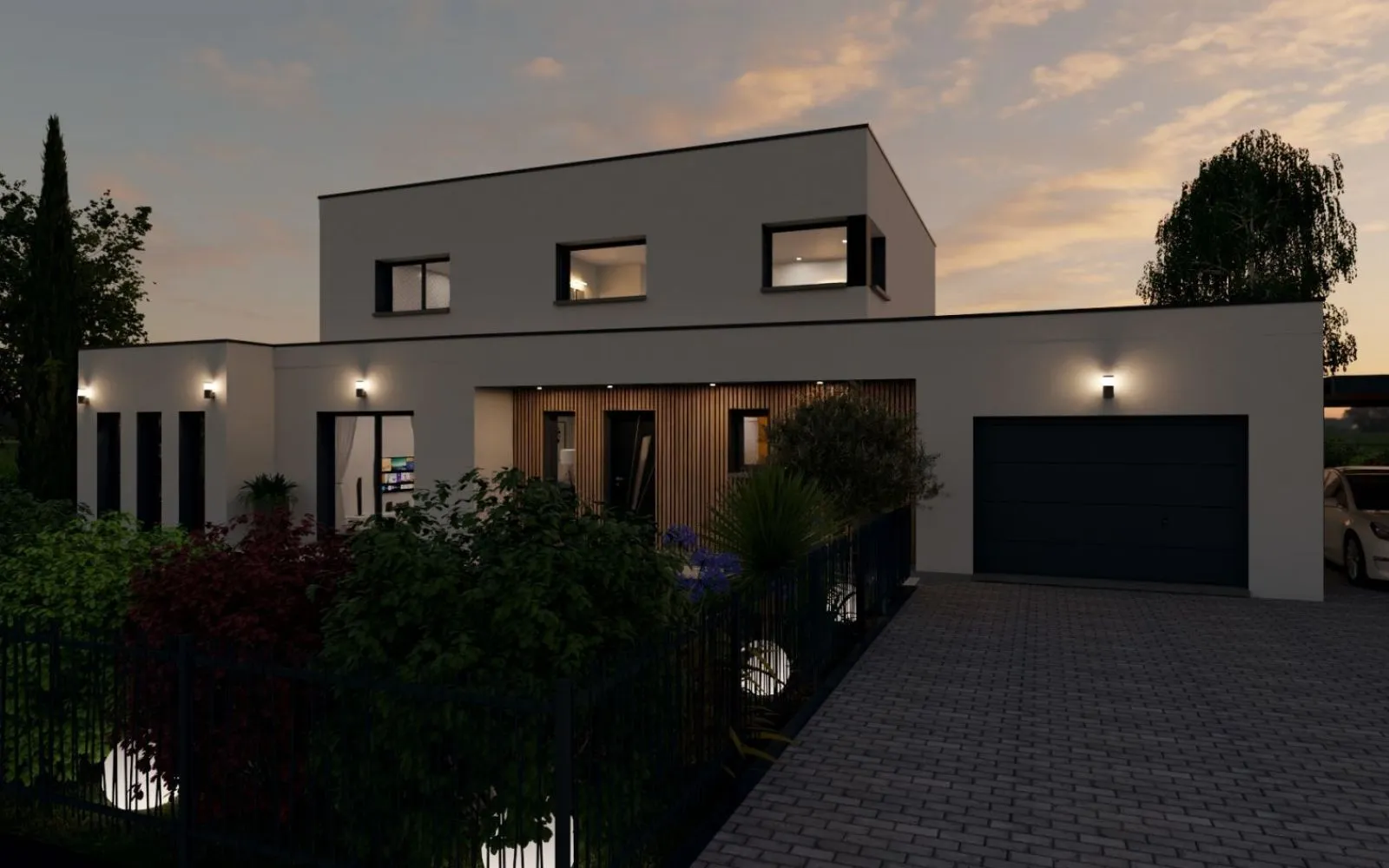 Projet de construction d'une maison 172 m² avec terrain à MAGNY-COURS (58) à Magny-Cours — photo 1
