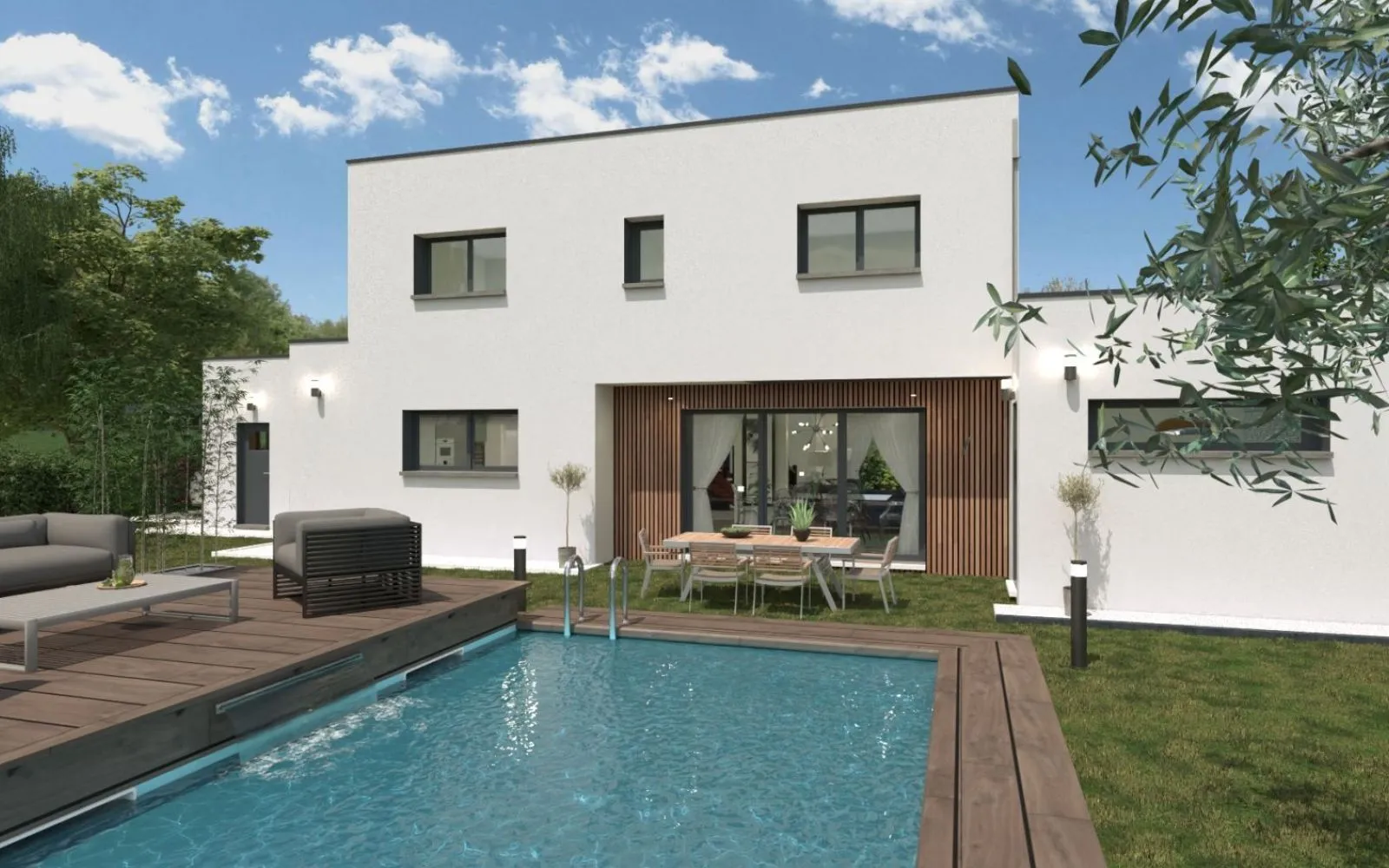 Projet de construction d'une maison 172 m² avec terrain à VILLEFRANCHE-SUR-SAONE (69) à Villefranche-sur-Saône — photo 3