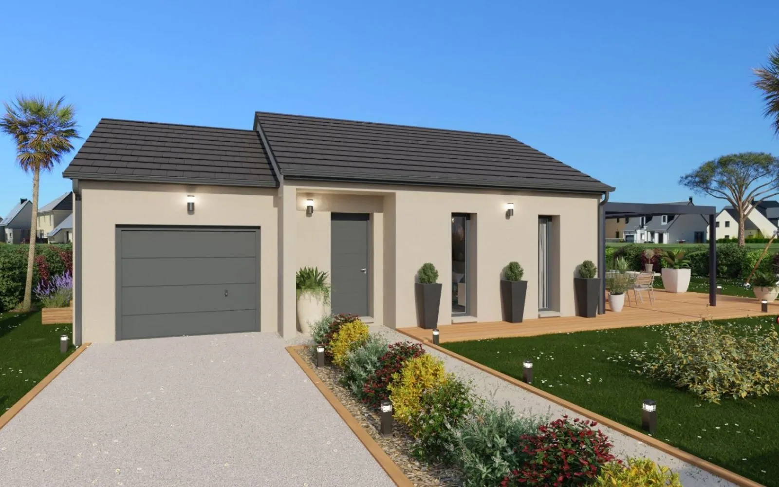 Projet de construction d'une maison 91 m² avec terrain à MAGNY-COURS (58) à Magny-Cours — photo 1