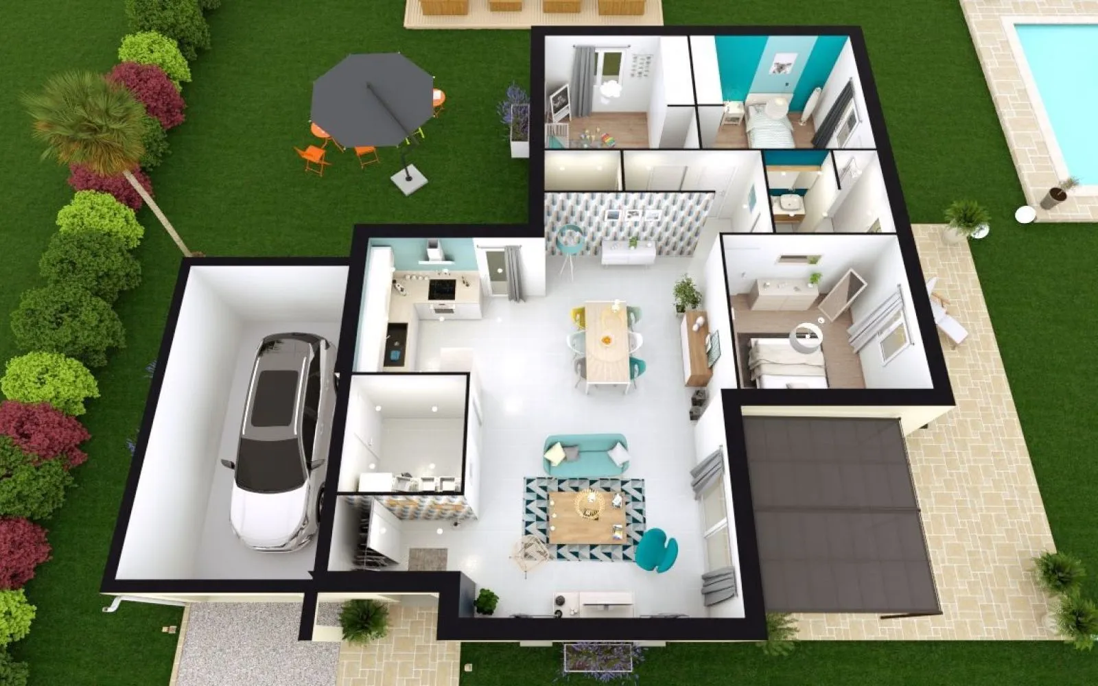 Projet de construction d'une maison 91 m² avec terrain à MAGNY-COURS (58) à Magny-Cours — photo 6